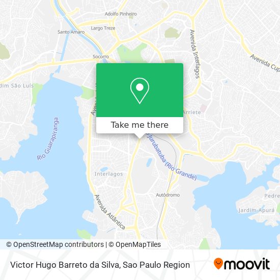 Victor Hugo Barreto da Silva map