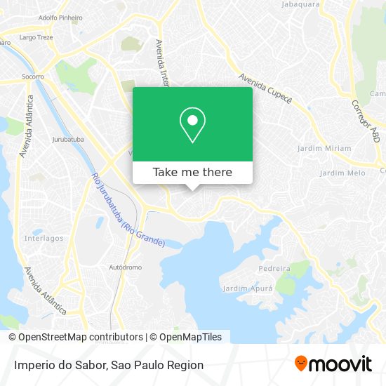 Mapa Imperio do Sabor