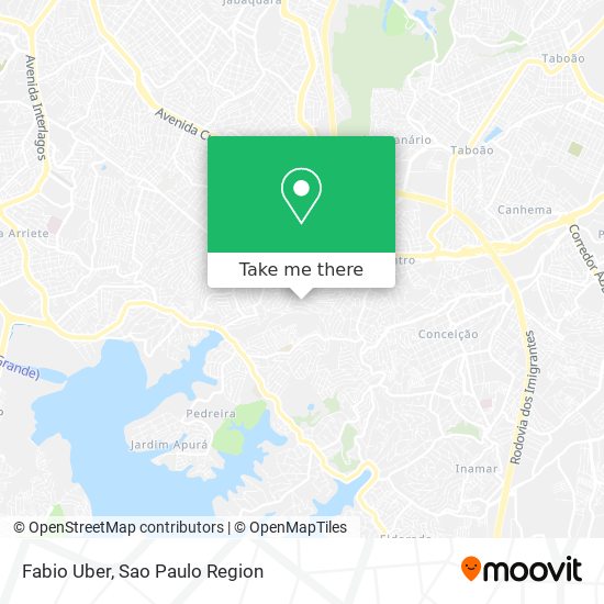 Fabio Uber map