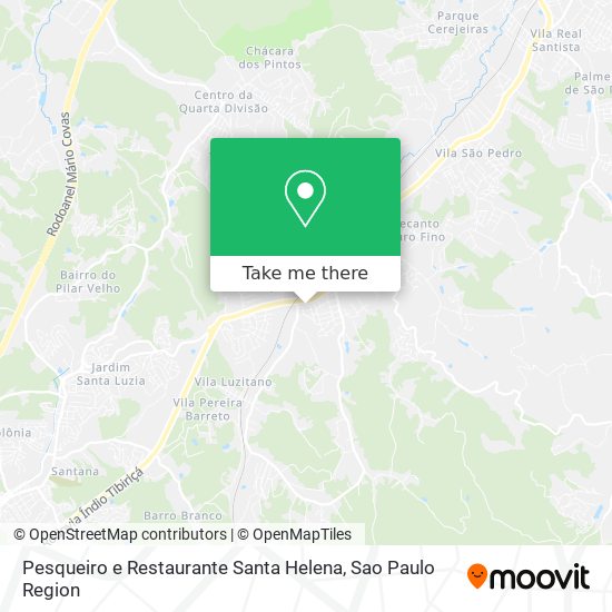 Pesqueiro e Restaurante Santa Helena map