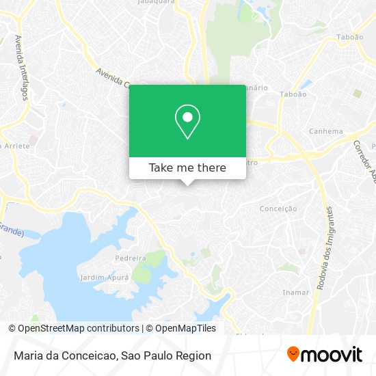 Mapa Maria da Conceicao