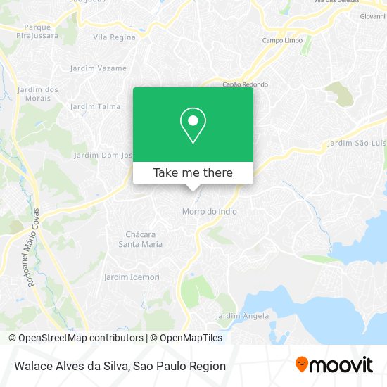 Walace Alves da Silva map