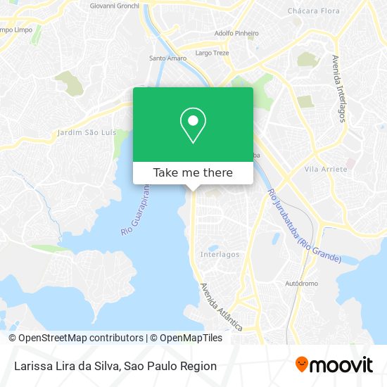 Larissa Lira da Silva map