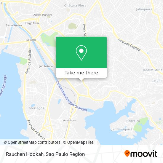 Rauchen Hookah map