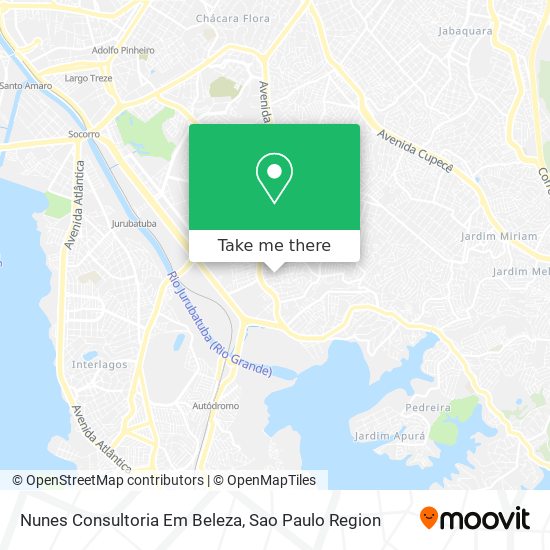 Nunes Consultoria Em Beleza map