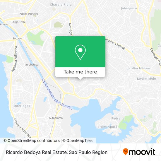 Ricardo Bedoya Real Estate map