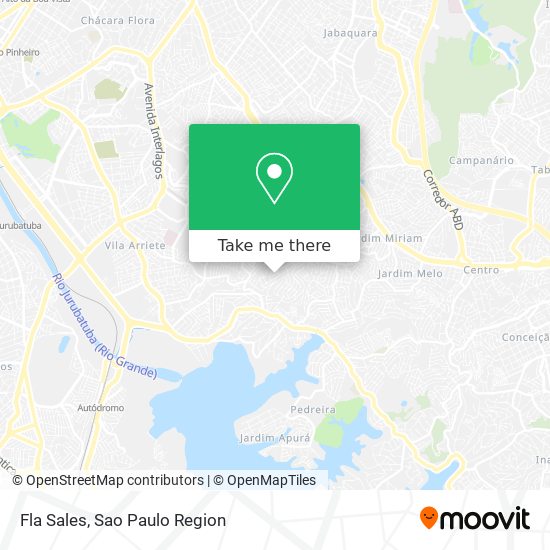 Fla Sales map