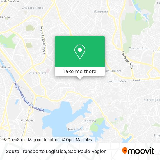 Souza Transporte Logistica map