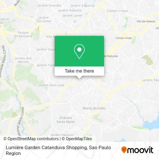 Lumière Garden Catanduva Shopping map