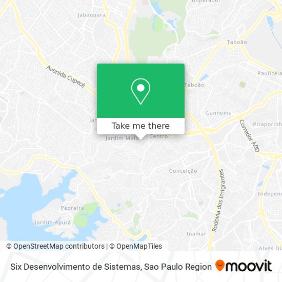 Six Desenvolvimento de Sistemas map