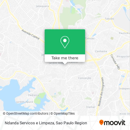 Ndanda Servicos e Limpeza map