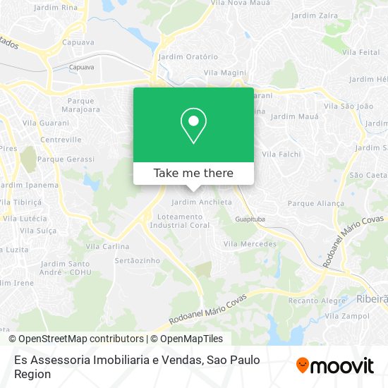 Mapa Es Assessoria Imobiliaria e Vendas