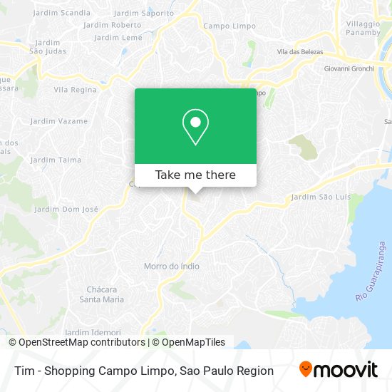 Tim - Shopping Campo Limpo map