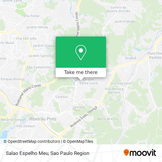 Mapa Salao Espelho Meu