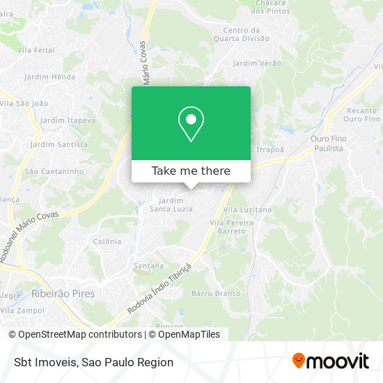 Mapa Sbt Imoveis