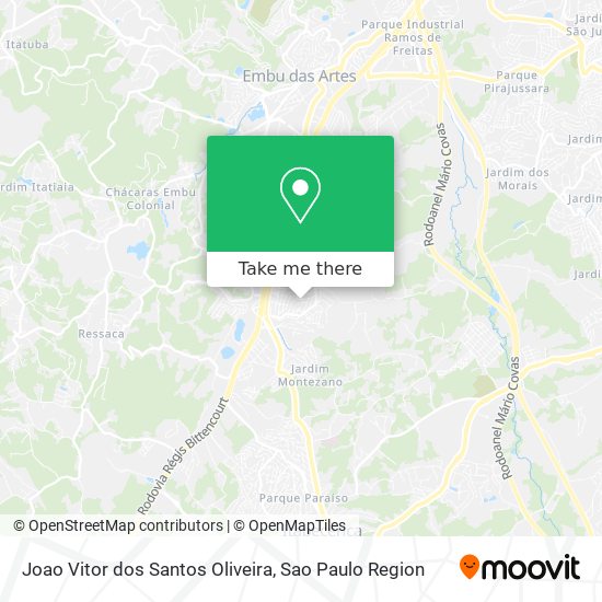 Joao Vitor dos Santos Oliveira map