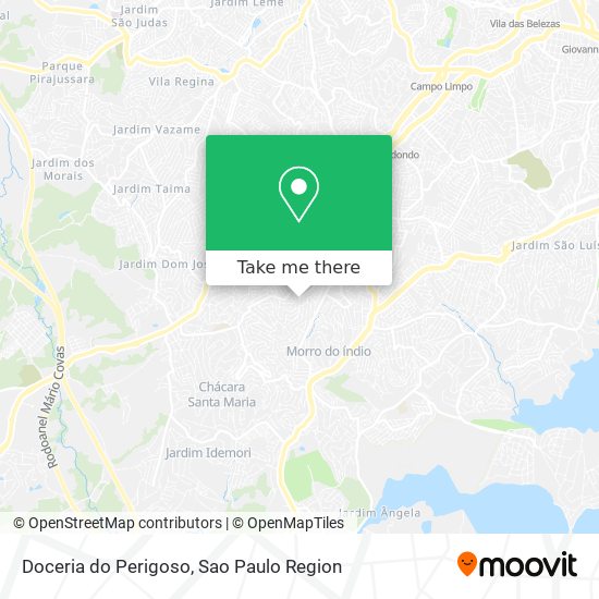 Doceria do Perigoso map