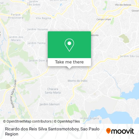 Mapa Ricardo dos Reis Silva Santosmotoboy