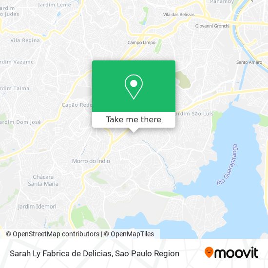 Sarah Ly Fabrica de Delicias map