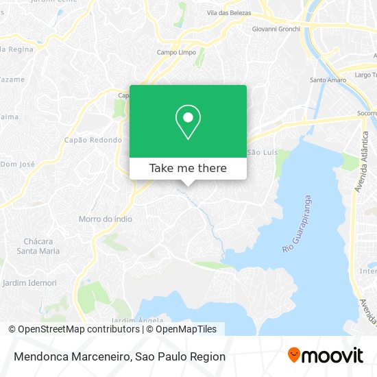 Mendonca Marceneiro map