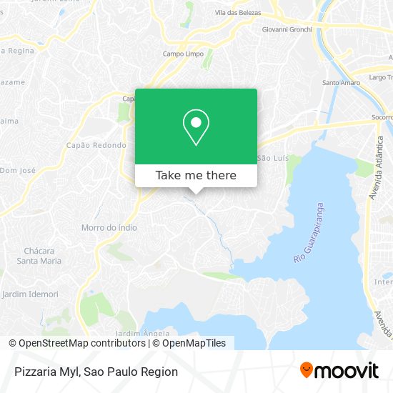 Pizzaria Myl map