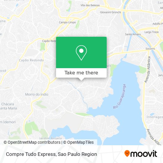 Compre Tudo Express map