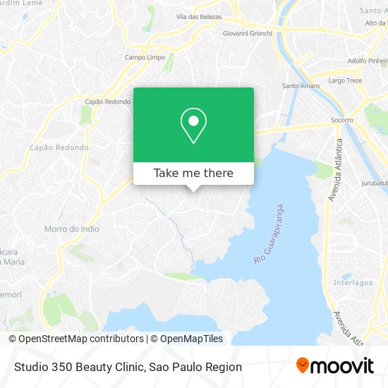 Studio 350 Beauty Clinic map