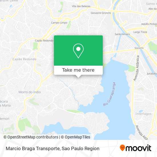 Mapa Marcio Braga Transporte