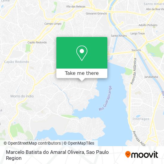 Marcelo Batista do Amaral Oliveira map