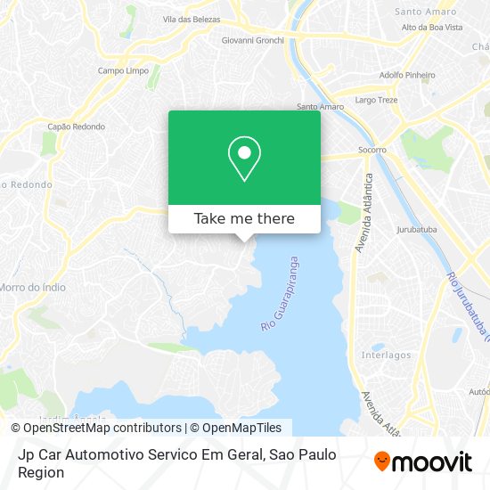 Jp Car Automotivo Servico Em Geral map