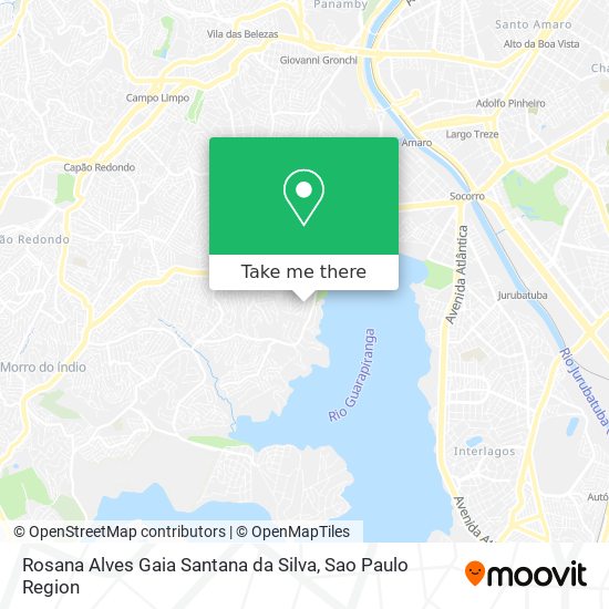 Mapa Rosana Alves Gaia Santana da Silva