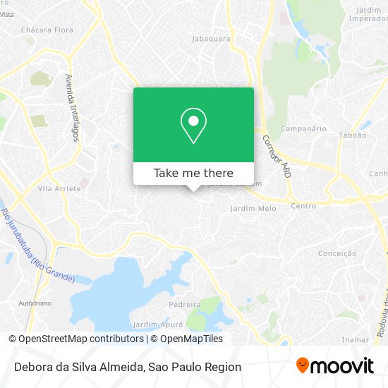 Mapa Debora da Silva Almeida