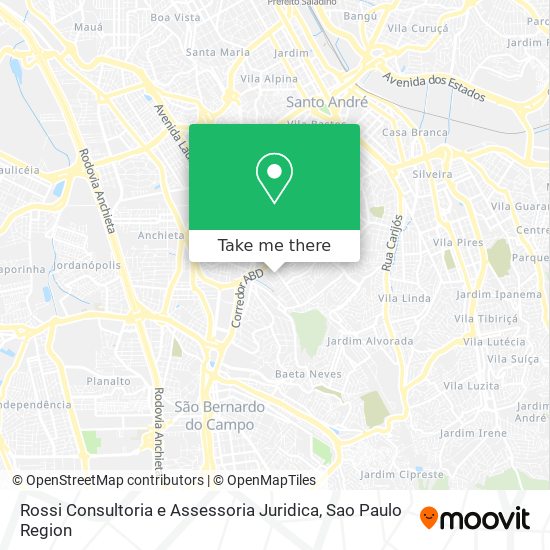 Rossi Consultoria e Assessoria Juridica map