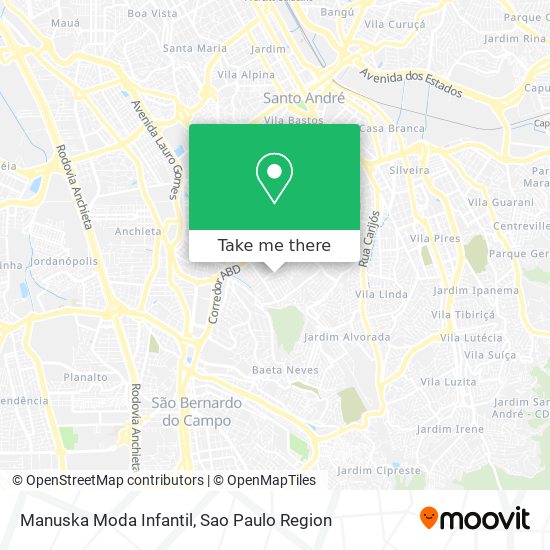 Manuska Moda Infantil map