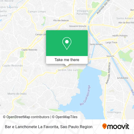 Bar e Lanchonete La Favorita map