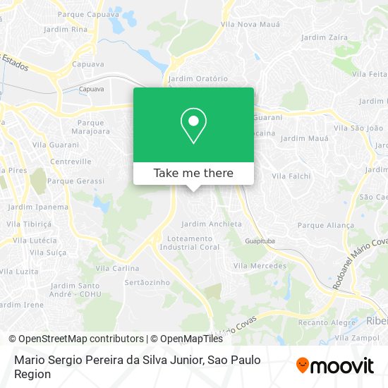 Mario Sergio Pereira da Silva Junior map