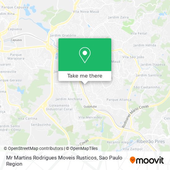 Mr Martins Rodrigues Moveis Rusticos map