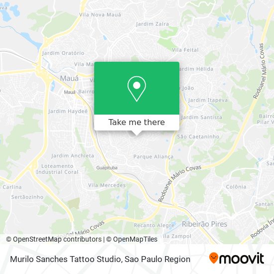Murilo Sanches Tattoo Studio map