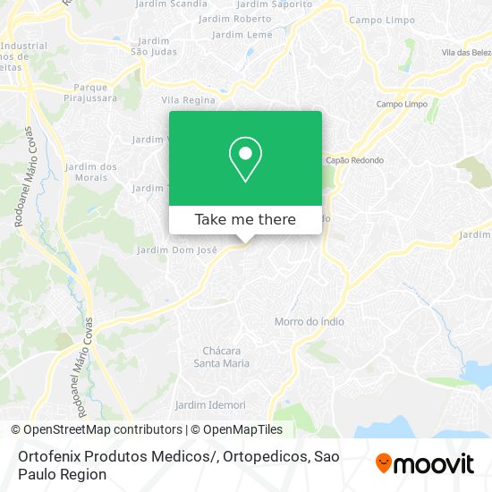 Ortofenix Produtos Medicos / , Ortopedicos map