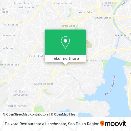 Peixoto Restaurante e Lanchonete map