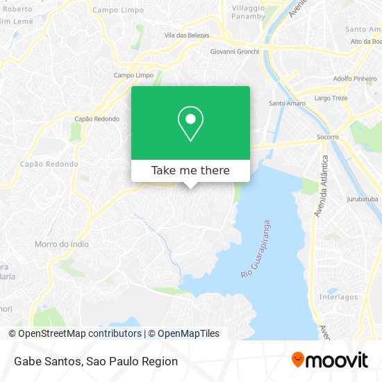 Gabe Santos map