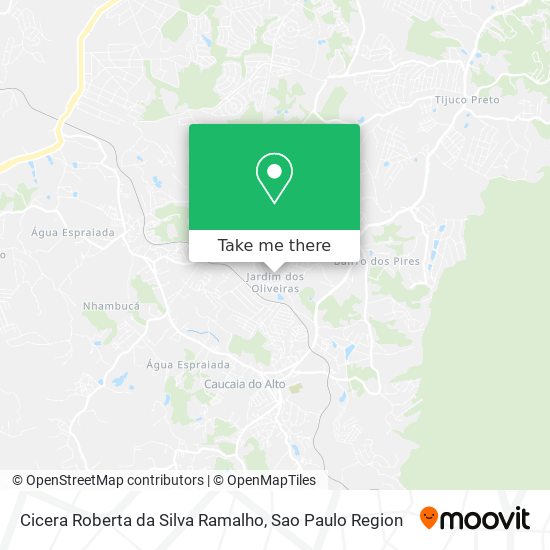 Cicera Roberta da Silva Ramalho map