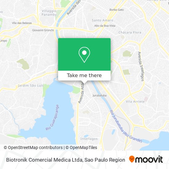 Biotronik Comercial Medica Ltda map