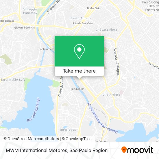 Mapa MWM International Motores
