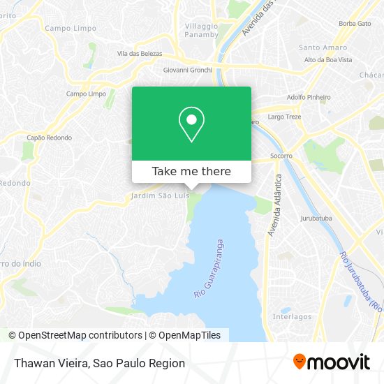 Mapa Thawan Vieira