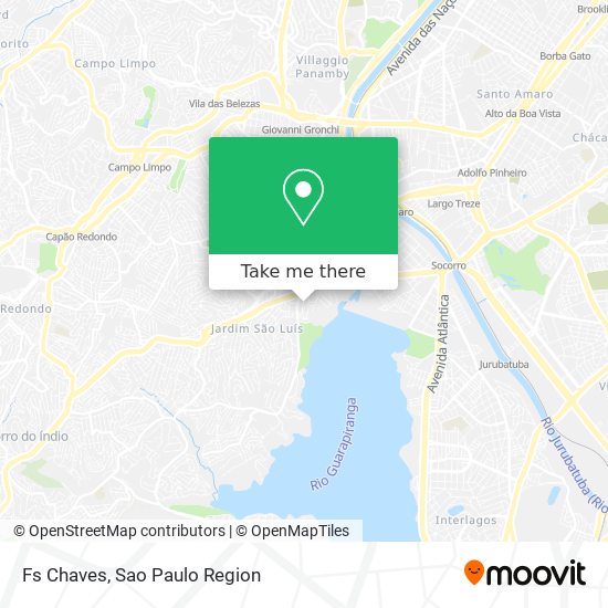 Mapa Fs Chaves