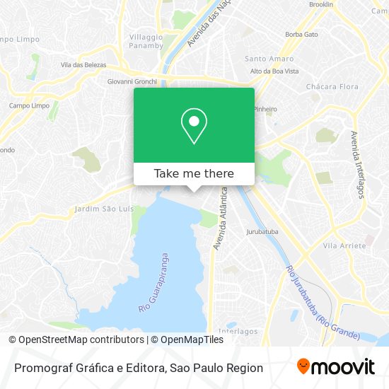 Mapa Promograf Gráfica e Editora