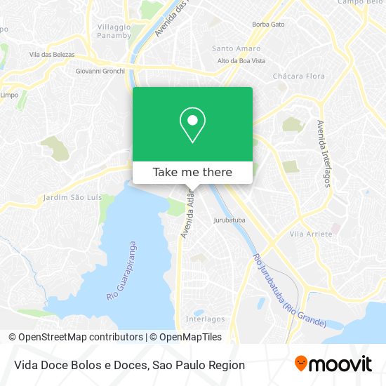 Vida Doce Bolos e Doces map