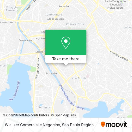 Wisliker Comercial e Negocios map