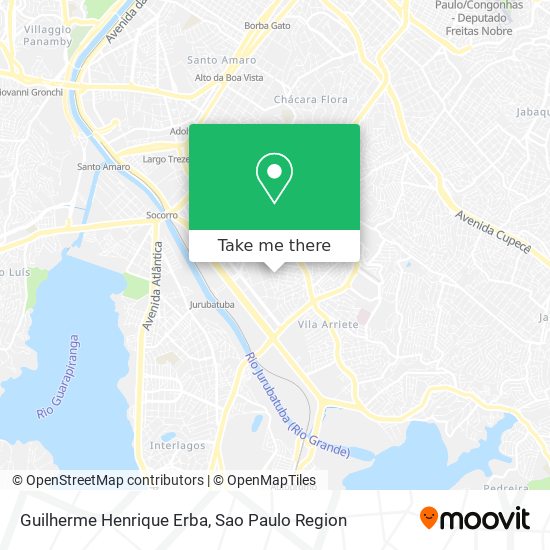 Mapa Guilherme Henrique Erba